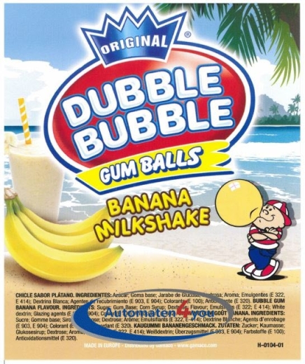 6 kg. Dubble Bubble Banana Milkshake